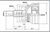 CV Joint for Audi 002F2A(96T)