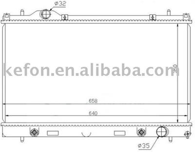 Auto Radiator (5019214AA)