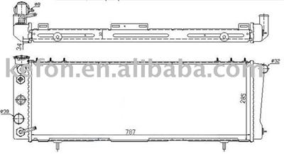 Auto Radiator (52028131/132 8953000001)