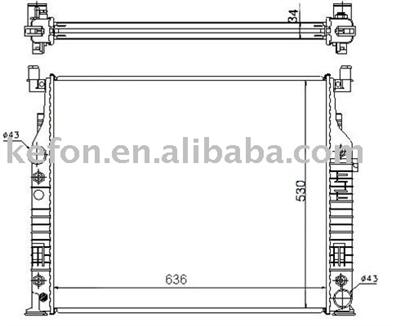 Auto Radiator (2515000103)