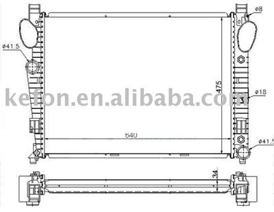 Auto Radiator (2205000903)