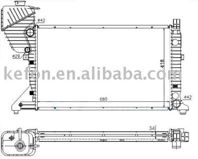 Auto Radiator (9015003500/9015003600/9015003900)