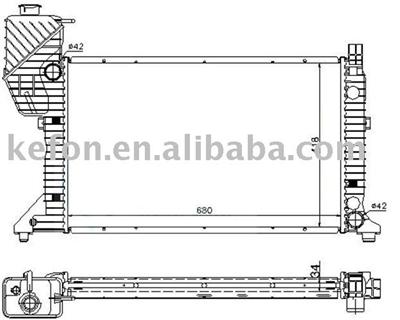 Auto Radiator (9015003100)