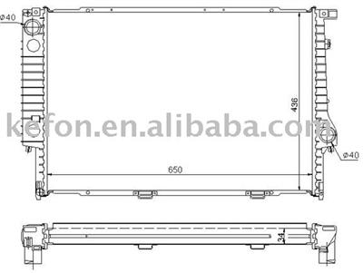 Auto Radiator (2242138/2243445/17112242138/17112243445)