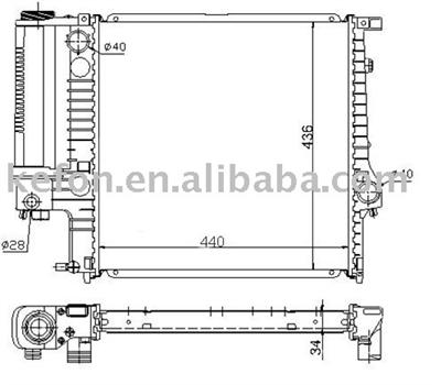 Auto Radiator (1728905/1718907/17111728905 ）