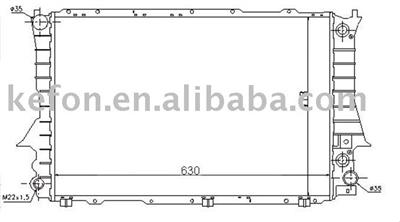 Auto Radiator (4A0121251B/4A0121251S)