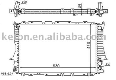 Auto Radiator (4A0121251K/L/Q)