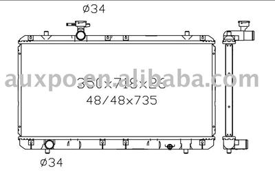 automobile radiator(suitable for: Aerio 01-04 MT)