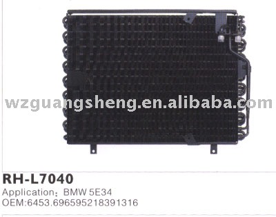 air  Condenser for BMW