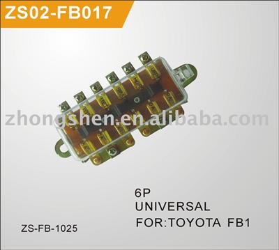 FUSE BOX 6P UNIVERSAL  FOR:TOYOTA FB1/2