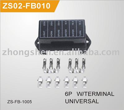 FUSE BOX 6P With Terminal Universal ZS02-FB010