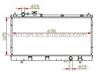 radiator for PROTEGE`90-94 OEM:BP26-15-200F