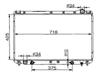 16400-20040 radiator for TOYOTA