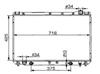 auto radiator 16400-20050