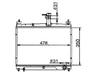 auto radiator OEM:16400-0M030