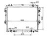 auto radiator for TOYOTA OEM:16400-OC140
