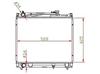 auto radiator for SUZUKI OEM:17700-77E20