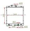radiator for HONDA OEM:19010-P03-901
