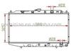 radiator parts for HONDA OEM:19010PM4003