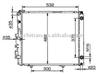 radiator for BENZ OEM:1245009003/2803