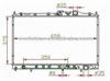 radiator for MITSUBIISHI OEM:MB660561