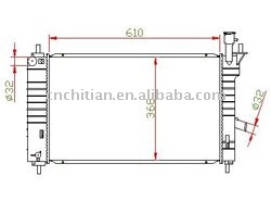 radiator  for FORD OEM:F23H8005AA