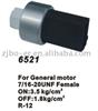 auto air conditioning pressure switch 6521