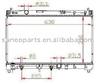 TOYOTA YARIS 39;07 Radiator 16400-21260