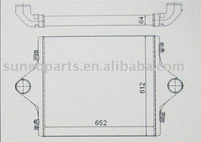 MAN Intercooler 81-06130-0076/0082/0083/0101/0102/0128/0129/0181/0182