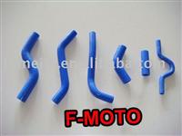 BLUE for KAWASAKI KXF250 KX250F  2006 dirt bike motocross Silicone Radiator Hose Kit pipe