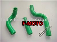 for KAWASAKI KX85 kx100 2006 06 2007 07  dirt bike motocross Silicone Radiator Hose Kit pipe