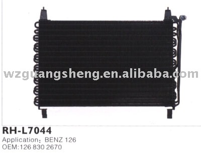 automobile condenser OEM:124 830 2670 / 126 830 2470