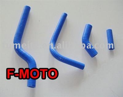 BLUE for KAWASAKI KXF250 KX250F 2004 dirt bike motocross Silicone Radiator Hose Kit pipe