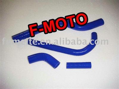 BLUE for KAWASAKI KXF250 KX250F  05 dirt bike motocross Silicone Radiator Hose Kit pipe