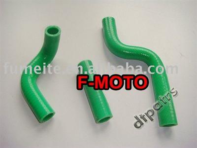 for KAWASAKI KX85 kx100 2006 06 2007 07  dirt bike motocross Silicone Radiator Hose Kit pipe