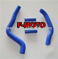 for KAWASAKI KX125 kx 125 kx-125 2007 07 dirt bike motocross Silicone Radiator Hose Kit pipe