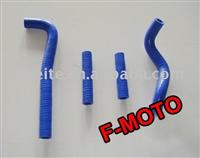 2005-2010 BLUE for honda CR150F CRF-150 CRF150 dirt bike motocross Silicone Radiator Hose Kit pipe