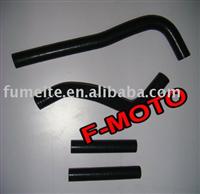 2005-2010 BLACK for honda CR150F CRF-150 CRF150 dirt bike motocross Silicone Radiator Hose Kit pipe