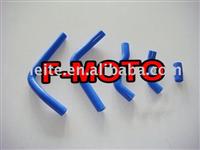 blue for honda CR125 CR 125 CR-125 2005-2008 dirt bike motocross Silicone Radiator Hose Kit pipe