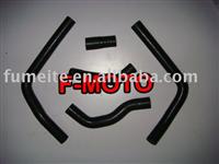 black for honda CR125 CR 125 CR-125 2005-2008 dirt bike motocross Silicone Radiator Hose Kit pipe