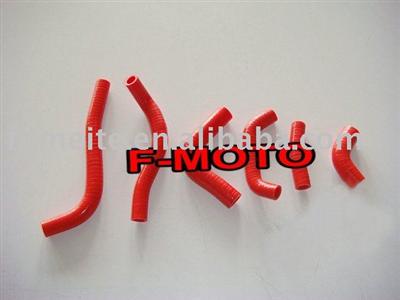 for honda CRF450 CR450F CRF-450 02-04 dirt bike motocross Silicone Radiator Hose Kit pipe