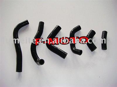 for honda CRF450 CR450F CRF-450 2002 2003 2004 dirt bike motocross Silicone Radiator Hose Kit pipe