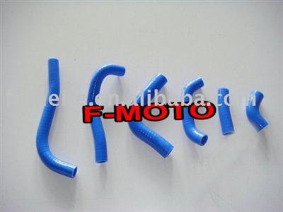 BLUE for honda CRF450 CR450F CRF-450 2002-2004 dirt bike motocross Silicone Radiator Hose Kit pipe