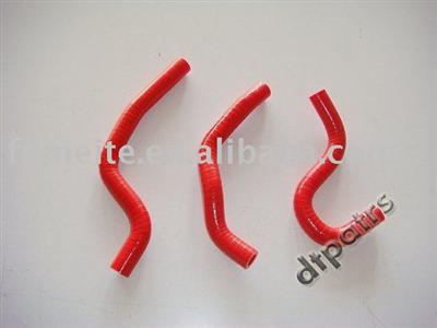 for honda cr85 98 99 00 01 02 03 04 05 06 07 dirt bike motocross Silicone Radiator Hose Kit pipe