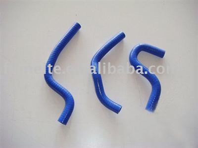 BLUE for honda cr85 CR 85 CR-85 1998-2007 dirt bike motocross Silicone Radiator Hose Kit pipe