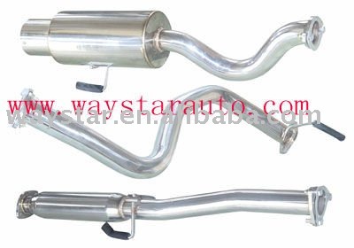 Subaru 02-06WRX Stainless Steel Exhaust Catback