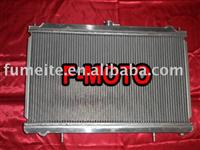 2000 00 FOR Nissan Silvia 240SX S14 S15 SR20DET 2.0L MT  MANAL, ALLOY aluminum RACING radiator