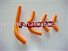 ORANGE for honda CRF250R CRF250X 2004-2009 dirt bike motocross Silicone Radiator Hose Kit pipe