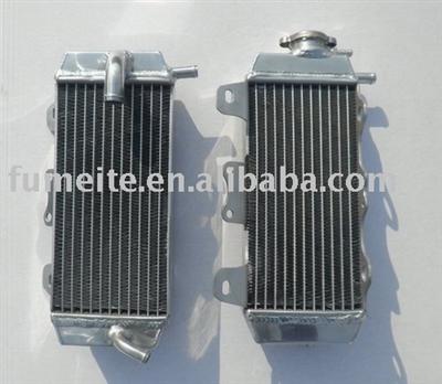 TE450 2008  high quality  high performance oversize aluminum motorcycle radiator