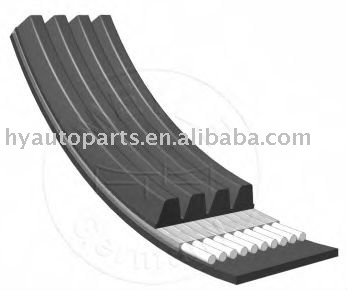 Belt, Auto parts, V-Ribbed Belts, Drive Belt OEM NO.:4PK 545